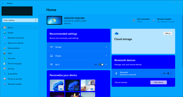 Blue