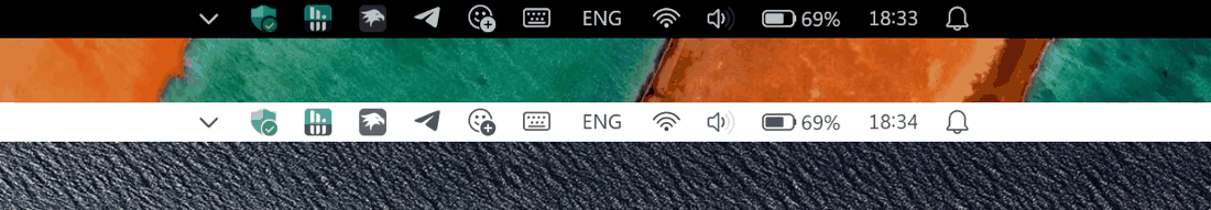 TaskbarToStatusbar